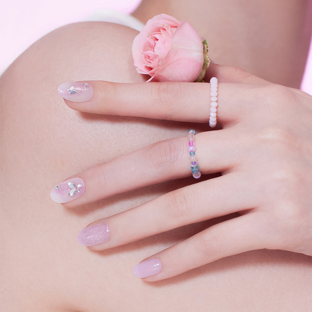 wanwan_daichaページ ネイルチップ wanwan_daichaページ ネイルチップ Pink Floral – DASHING DIVA